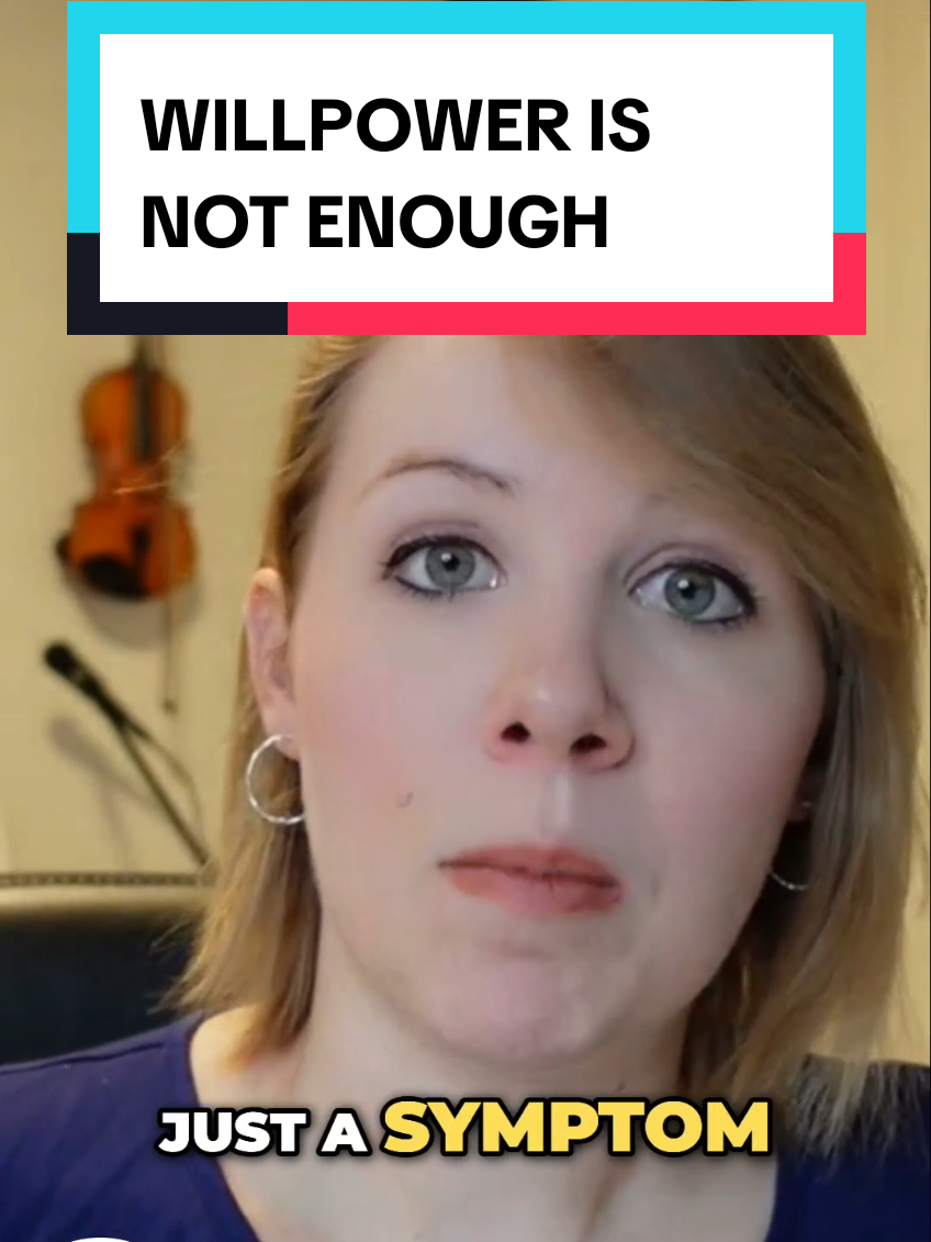 Willpower is not strong enough to overcome addiction, in most cases.  If you're struggling with addiction, don't be hard on yourself. Get the help you need and deserve.  See full-length video on YouTube - 