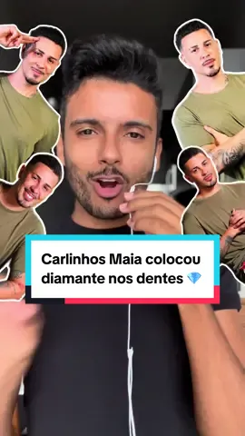 Carlinhos Maia colocou diamante nos dentes e Lucas o chamou de vazio após exposição da traição no casamento 💎😮#carlinhosmaia #carlinhosmaiaof #carlinhos #diamante 