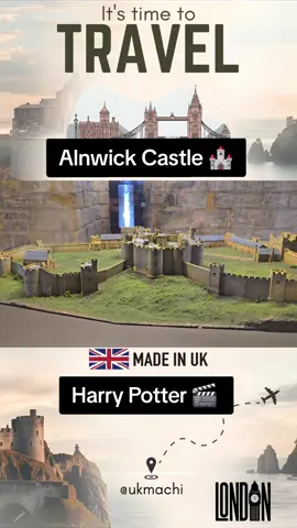 Alnwick Castle 🏰 🤩 #castles #travel #traveltiktok #historical #adventure  Alnwick Castle was used for iconic scenes in Harry Potter and the Philosopher's Stone and Harry Potter and the Chamber of Secrets, including the flying lesson in the Outer Bailey and the flying car crash in the Inner Bailey.