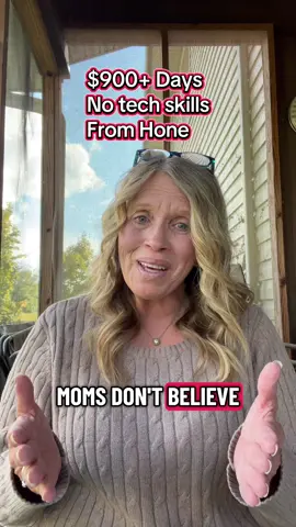 Most moms don’t believe $900+ days from home are possible… but it is! 💻✨ No tech skills, no selling to friends — just a simple system that works. #WorkFromHome #SideHustle #MomLife #OnlineIncome”
