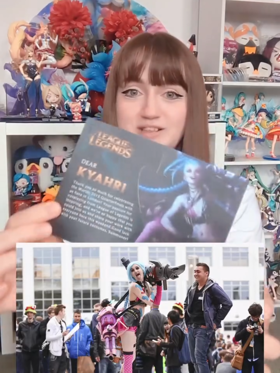 Hi everyone! 🫣 This is my entry for the @LEC  @League of Legends  FTW contest. (Vamos, LEC Madrid! pick me!) I'm not the best at talking to a camera still, I still feel really self conscious posting talking videos online so excuse the anxious fumbling and constant hand fidgeting but Im so glad I was given the chance to show how much LEC and League means to me and how much I would love to win! ❤️💕 I added captions incase I'm too hard to understand haha!  #cosplaygirl #LeagueOfLegends #ahri #cosplay #LEC 