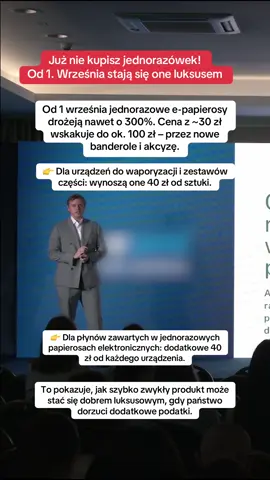 Już nie kupisz jednorazówek tak łatwo #mecmateuszostrowski #prawnikprzedsiebiorcow 