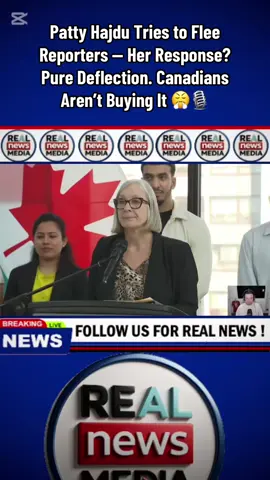 Patty Hajdu Tries to Flee Reporters — Her Response? Pure Deflection. Canadians Aren’t Buying It 😤🎙️ #foryou #canada #breakingnews #politics #canadalife 