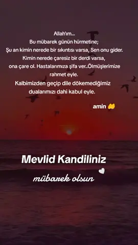 Dualarımız Kabul Mevlid Kandilimiz Mübarek Olsun 🤲 #mevlidkandili #mevlidkandilinizmübarekolsun #dua #kandil #kandilinizmübarekolsun 