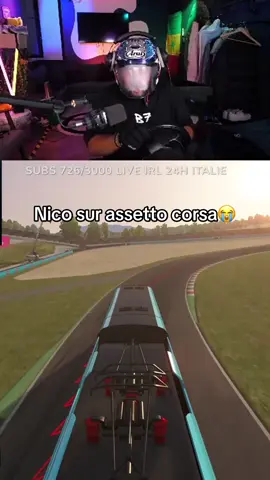 Nico en train sur assetto corsa😭😭 #fyp #twitch #cliptwitch #nico #assettocorsa 