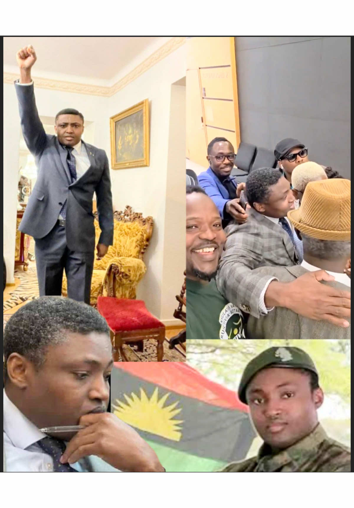 Good News For B:afrans! Massive Celebration In Igbo Land As PM Simon Ekpa Proceeds To Appeal Court to Appeal F:nnish Court Ruling On His 6 Years Impr+sonment