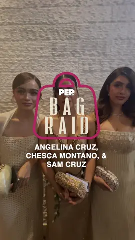 #PEPBagRaid with Angelina Cruz, Chesca Montano, and Sam Cruz  #PreviewBall2025 #Preview30th #Tiktoktainmentph #PEPatPreviewBall2025 