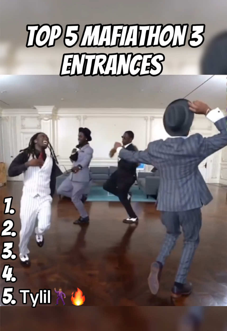 Who had the best entrance👀🔥#mafiathon3 #kaicenat #thetylilshow #rakai #2xrakai #ray #asianboy #girlhefunny1x #reggie #tota #ranking #top5 #fyp 