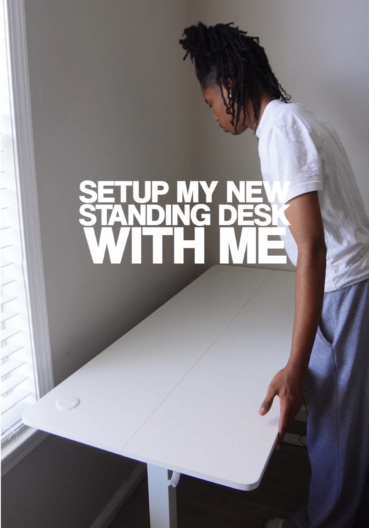 Setup My New Desk With Me! | #blowup #roominspo #desksetup #RoomTour #fyp