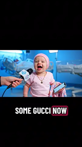 Daddy’s girl getting started on some Gucci #daddysgirl #funnybaby #funnyvideos #babygirl 