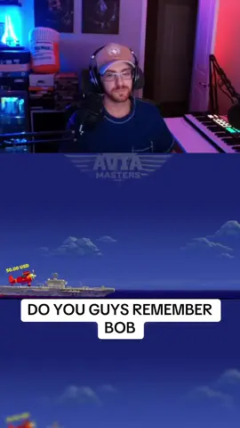 DO YOU GUYS REMEMBER BOB #kick #streamer #pilot #plane 