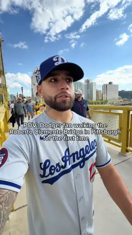 Pirates might be trash, but PNC Park is a BEAUT. Excited to watch the Dodgers handle business in the ‘Burgh. #dodgers #pncpark #robertoclementebridge #MLB #pittsburgh 