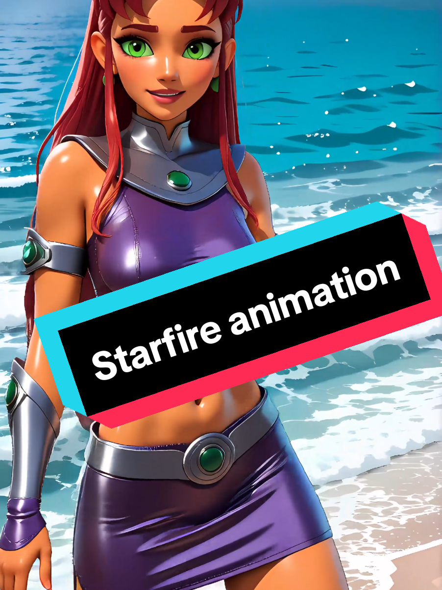 Starfire edit #starfire #edit #teentitans #starfireedit #animation 