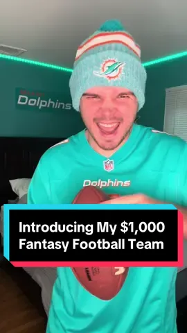 Introducing My $1,000 Fantasy Football Team #nfl #nfltrending #nflfootball #nflviral #fantasyfootball 