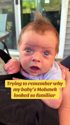 My wife gave us baby Grinch. #newborn #infant #grinch 