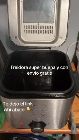 Freidora#freidora #tiktokshoplabordaysale #tiktokshoprushreadytiktokshoplaborday #TikTokShopRushReady #tiktokshoprestock 