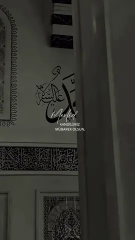 Mevlid kandiliniz mübarek olsun.. 🤲🏻🤍 #kandilinizmübarekolsun #mevlidkandili #dua #secde #namaz 