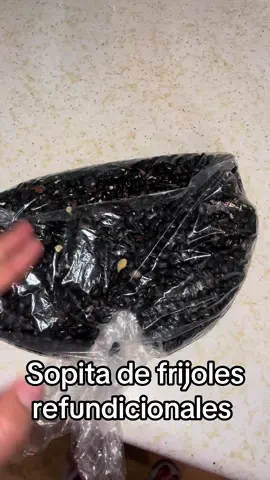 Sopa de frijoles cultivados con el abono refundicional. #recetas  #recetasfaciles #cookingathometiktoktv 