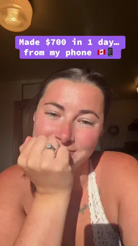 Yesterday I made over $700… from my phone 📱💸 As a Canadian mom, I was broke and burnt out but I found a side hustle that actually works here 🇨🇦 Comment READY and I’ll show you the exact steps 🔑 #C#CanadianSideHustleC#CanadianMomLifeW#WorkFromPhoneS#SideHustleCanadaD#DigitalIncomeCanada 