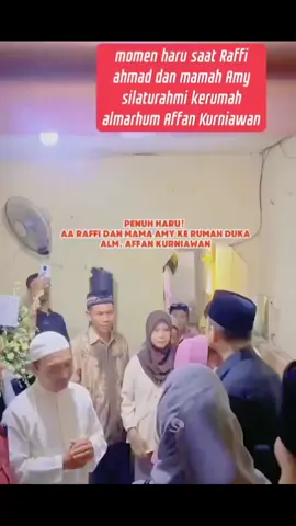 Momen Raffi Ahmad dan Mama Amy Takziah D Rumah Alm. Affan Kurniawan , Selasa Malam(2/9/2025) 