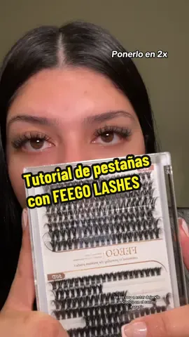 Mi kit favorito de pestañas @FEEGO DE STORE Ya tenia ratos que no me aplicaba pestañas y que mejor haciendolo que dejandoles este turorial para que se apliquen sus pestañitas #pestañas #tutorial #eyelashes #parati #tiktokshopcreatorpicks 