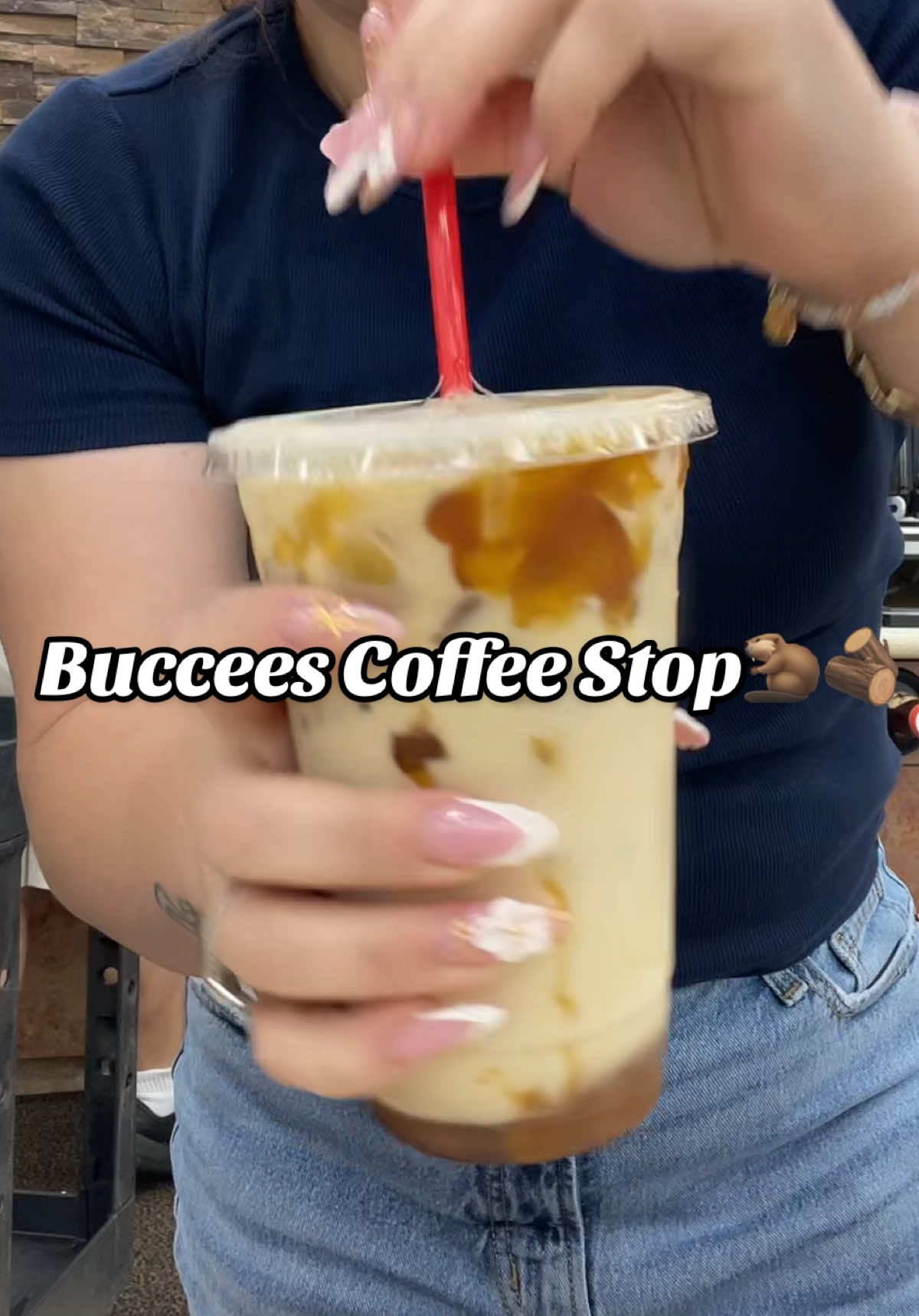 ✨🦫Is it really a road trip if you don’t stop at Buc-ee’s? Had to stop to make a coffee ☕️ #fyp#coffeetok#coffeetiktok#buccees#coffeerecipe