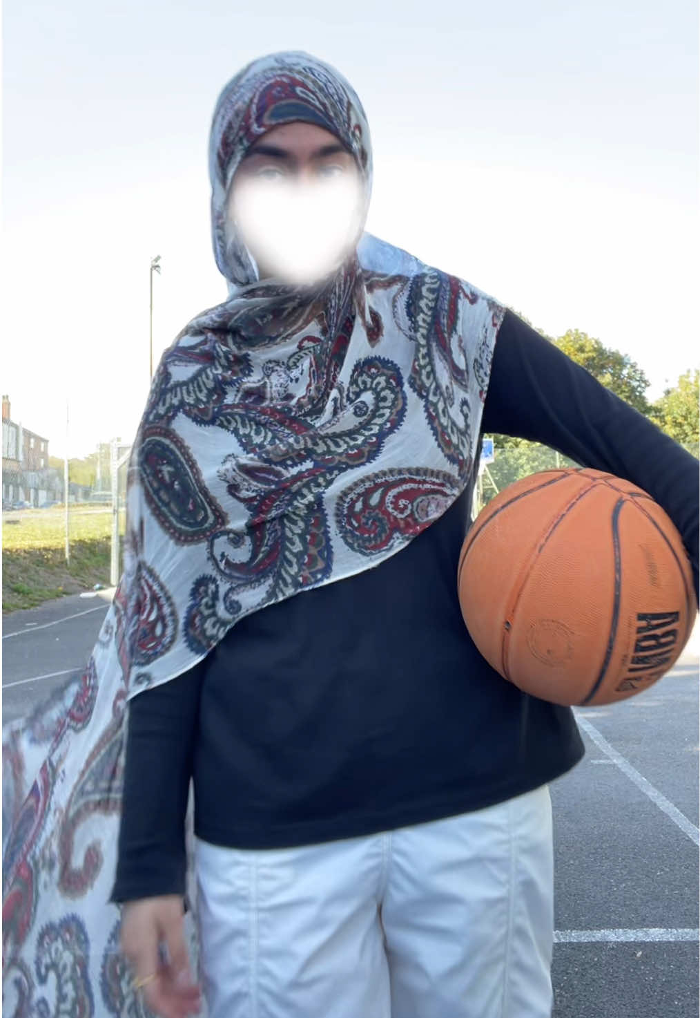 Bball fit check 🏀  . . #basketball #ootdhijab #bball #baller #hooper 