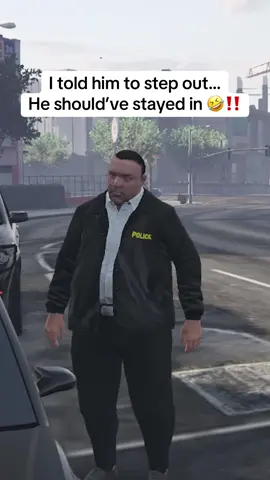 Call the cops on this cop 🤣‼️ #gta #gtarp #gtaviral #fivem #fyp 