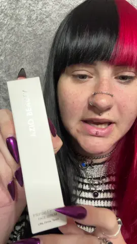 @Azio Beauty intense firming serum!  #goth #skincare #aziobeauty #fyp 