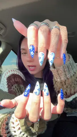 Blueberry nails 💅 