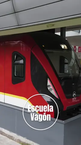#AquíSíPasa en Bogotá, mi ciudad, mi casa, hoy el sueño del Metro comienza a hacerse realidad.  Descubre cómo su diseño se inspira en el águila negra del escudo de la ciudad, símbolo de fuerza y legado. #LlegaElPrimerTrenDelMetro