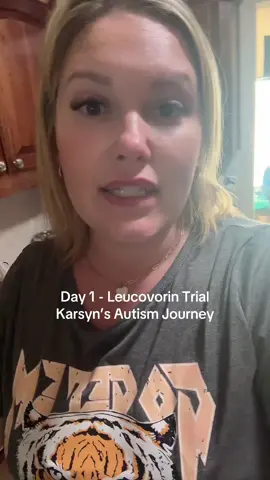 Day 1 - Started Leucovorin for my son’s Autism. Praying for positive results. Follow along to see how he does. #autism #epilepsy #specialneeds #leucovorin 