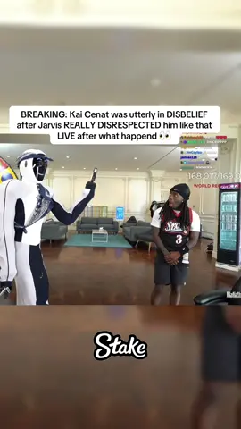 | 1x Robot | Kai Cenat was utterly in DISBELIEF after Jarvis REALLY DISRESPECTED him like that LIVE 👀 #kaicenat #viral #clips #fyp 