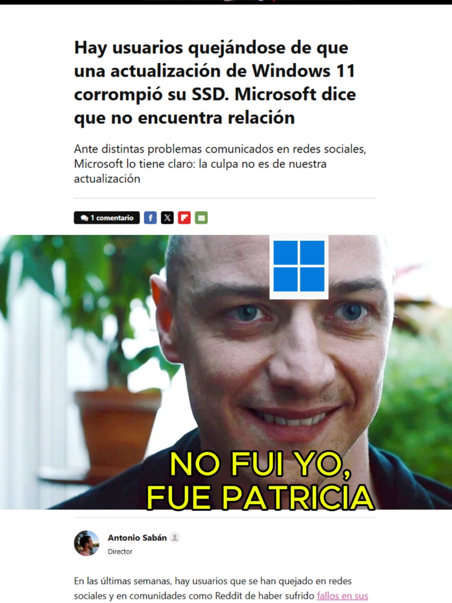 CAUSA DE LA CORRUPCION DEL SSD EN LA ULTIMA ACTUALIZACION DE WINDOWS 11 #Windows11 #AlertaSSD #PCGaming #TecnologíaHoy #CuidadoGamers