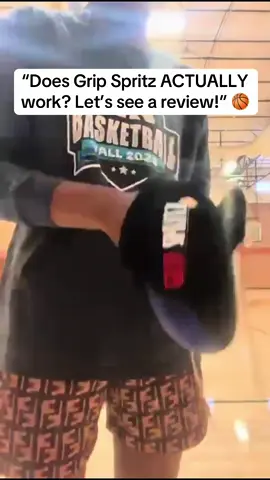 How good is Grip Spritz ACTUALLY? Scale of 1-10! #basketball #basketballtiktok #hoopersoftiktok #basketballplayer 