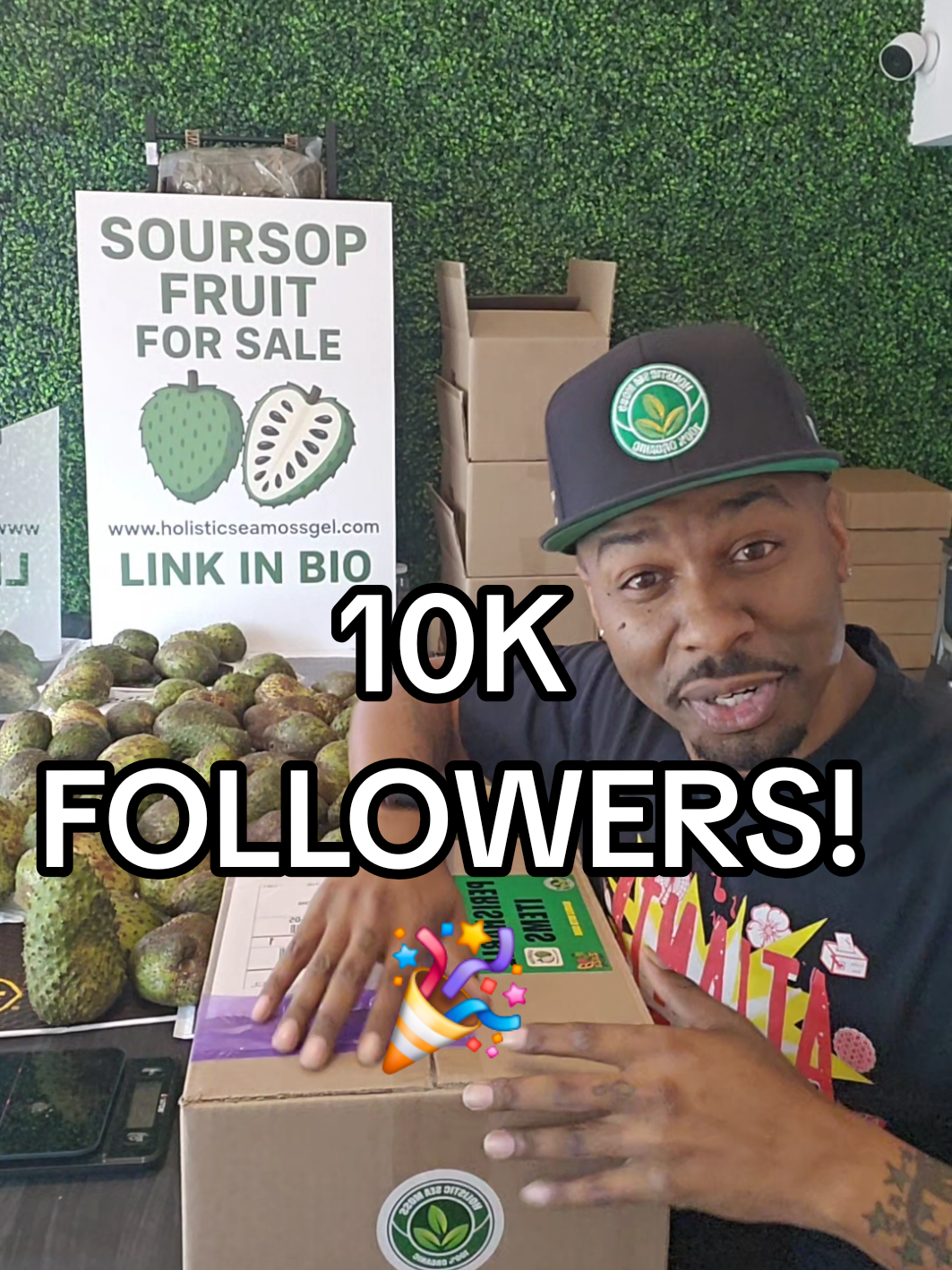 10k followers! 🎈🎊🎉 If you ordered a soursop fruit bundle, THANK YOU!  #soursop #soursopfruit 