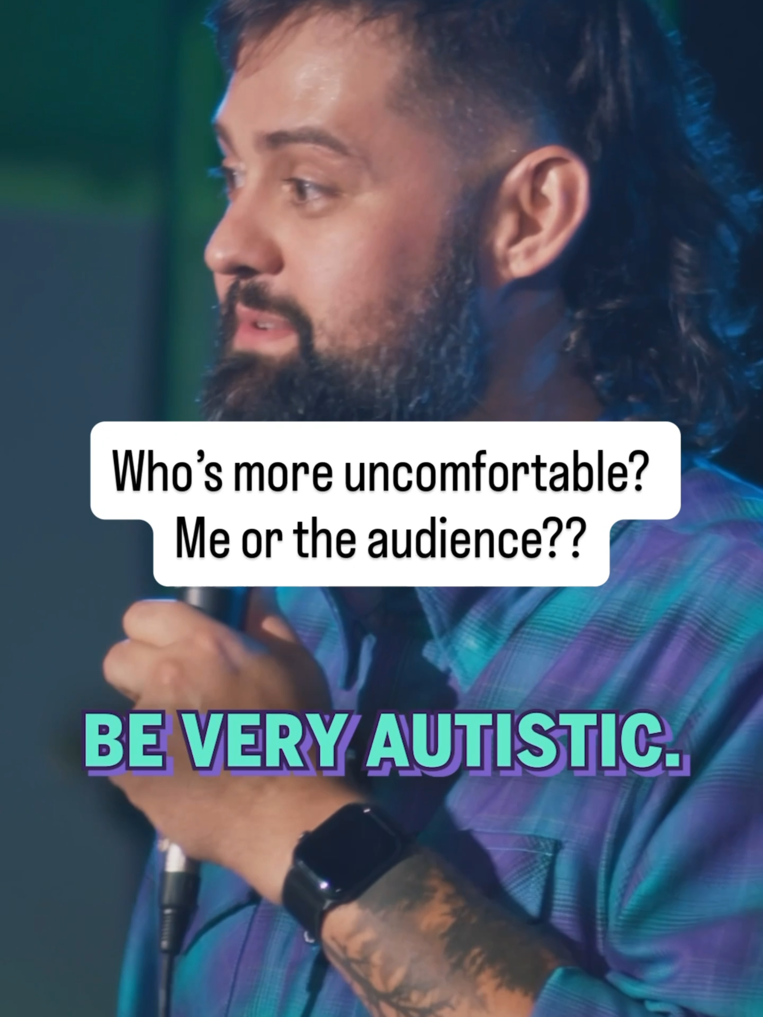 You can all un-pucker!! it's OK... #autism #autistic #uncomfortableconversations #standupcomedy #comedytiktok