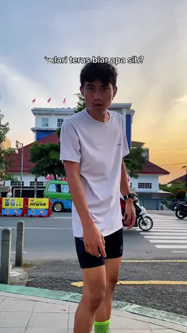 Biar bisa makan apa aja #Running #lari #jogging 