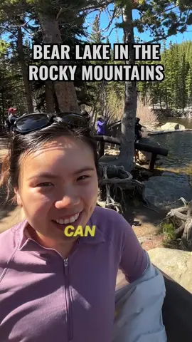 ⛸️ Would You Go Ice Skating at Bear Lake? #RockyMountains 