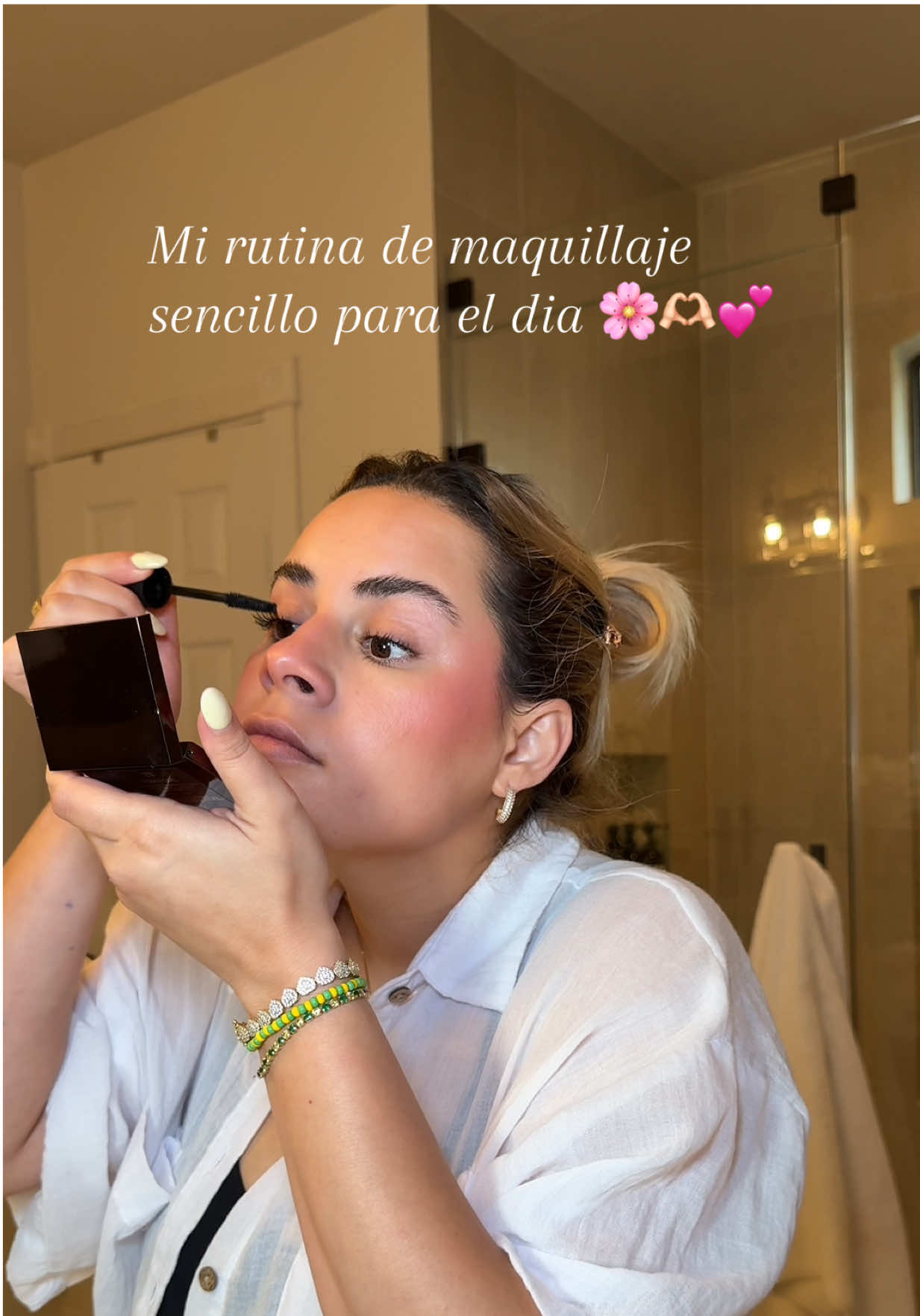 Mi rutina de maquillaje sencillo para el dia 🫶🏻🌸💕🥰 #viral #iammommy #makeuptutorial #MakeupRoutine 