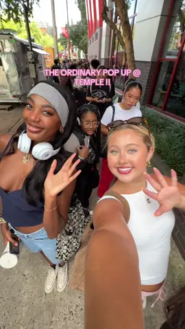 @The Ordinary come back soon temple loves you!!! I can’t wait to try out your new powder to cream concentrate 😌💋💋 #templeuniversity #temple #theordinary #theordinaryskincare #theordinarypopup