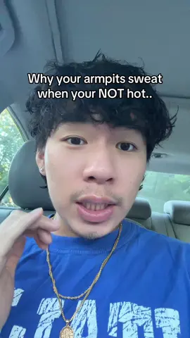 Why you always get pit stains! #armpitsweat #hyperhydrosis #antiperspirant #carpe #sweatygirlproblems 