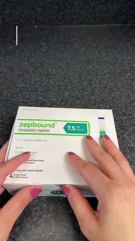 En 1 mes con Zepbound 7.5 bajé 6 lb, que es solo 3 lb menos de lo que había bajado en 3 meses y medio con la dosis de 5 mg (9lb) #glp1 #zepbound #tirzepatide #glp1forweightloss #fyp 