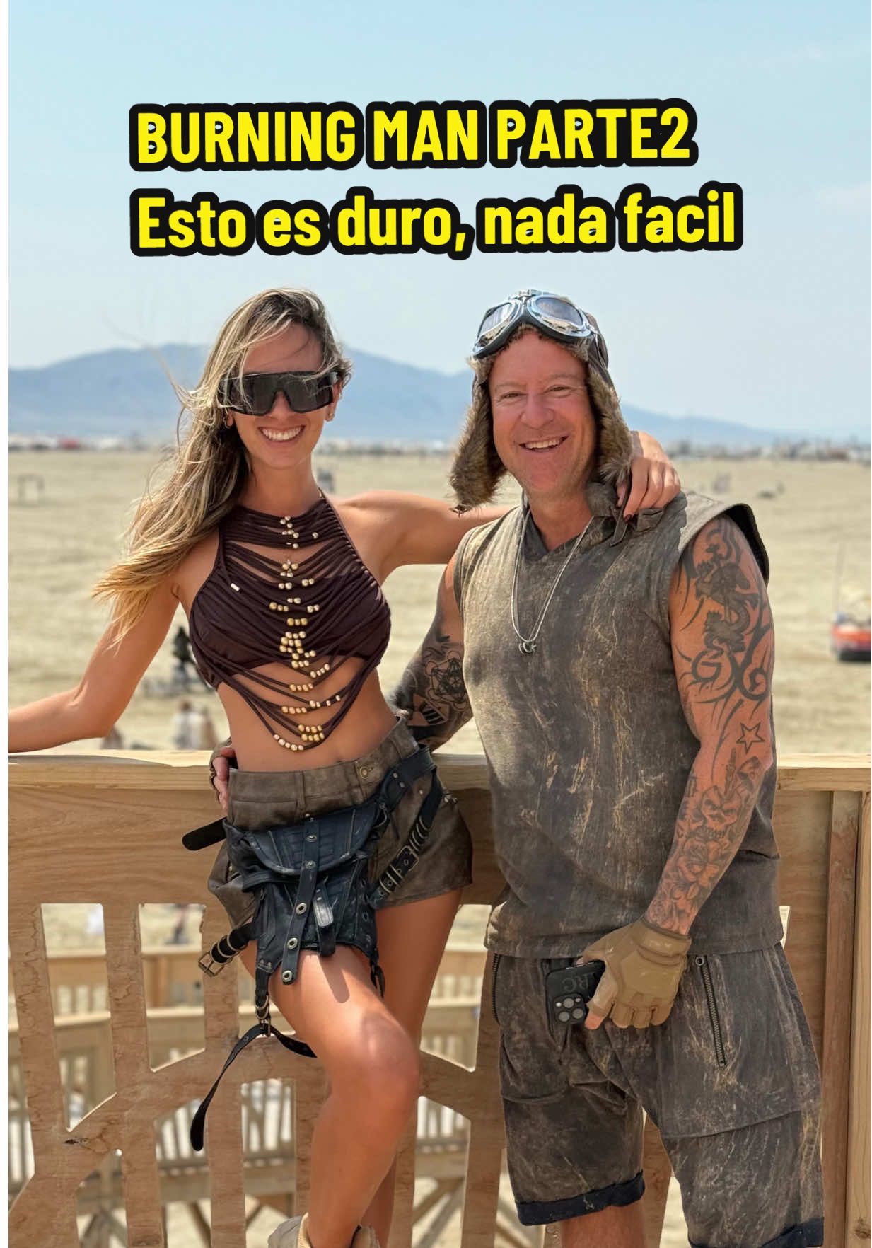 BURNING MAN PARTE2 Sensaciones primeros días. Esto es duro, no es una experiencia fácil. #burningman #blackrockcity #fyp #viralvideo #viral_video #Viral 