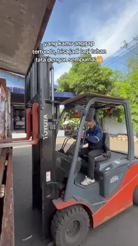 Aminnn ya Allah #forklift #operator #mayora 