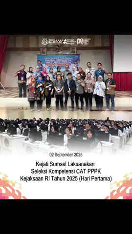 KEJATI SUMSEL – Palembang, Selasa 02 September 2025, Telah dilaksaakan Seleksi Kompetensi Pengadaan Pegawai dengan Perjanjian Kerja (PPPK) Kejaksaan Republik Indonesia Tahun 2025 yang dilaksanakan di Kantor Badan Kepegawaian Negara (BKN) Kantor Regional VII Palembang. Pelaksanaan seleksi pada hari pertama ini diikuti oleh sekitar 400 orang peserta yang terbagi menjadi 2 Sesi, pelaksanaan seleksi ini diawasi langsung oleh Tim pada Bidang Pembinaan Kejaksaan Tinggi Sumatera Selatan. Kejaksaan Tinggi Sumatera Selatan berusaha memberikan pelayanan terbaik kepada seluruh peserta dan bekerja sama dengan berbagai pihak dalam pelaksanaan seleksi ini dengan tujuan melakukan pencegahan terhadap praktik-praktik kecurangan, sehingga proses seleksi yang dilaksanakan dapat berjalan dengan lancar. @Kejaksaan.RI  #kejaksaanri #kejatisumateraselatan