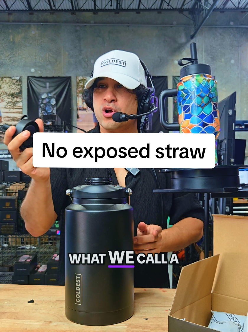 No more exposed straw.