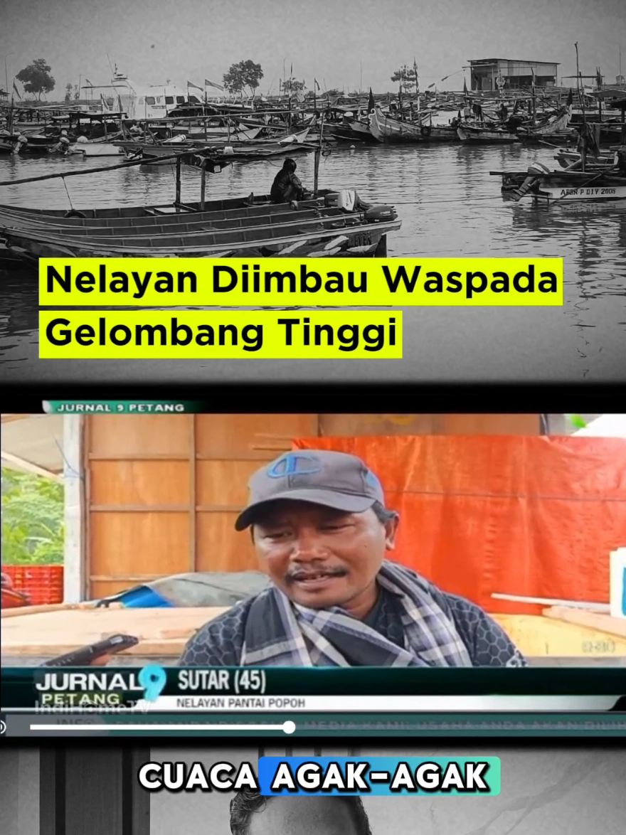 Cuaca buruk pekan lalu membuat satu kapal nelayan KM Bintang Sukses Mandiri 8 asal Pekalongan Jawa Tengah jangkar lepas, sehingga terdampar di Pantai Niyama Tulungagung. Nelayan Pantai Popoh Tulungagung diimbau untuk selalu waspada terhadap gelombang tinggi sampai 4 meter.  #tulungagung #tulungagung24jam #pelabuhanpopoh #nelayan #pantaipopoh 