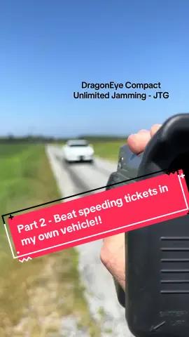 Part 2 - how to beat speeding tickets in my own vehicle!!!