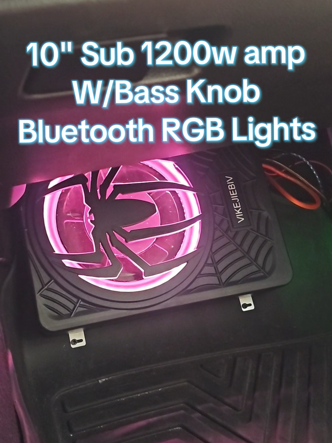 #vikejiebiv #10insubwoofer #1200watts 